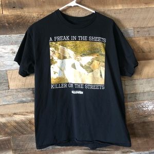 Halloween Freak in the Sheet Horror Graphic T-shirt